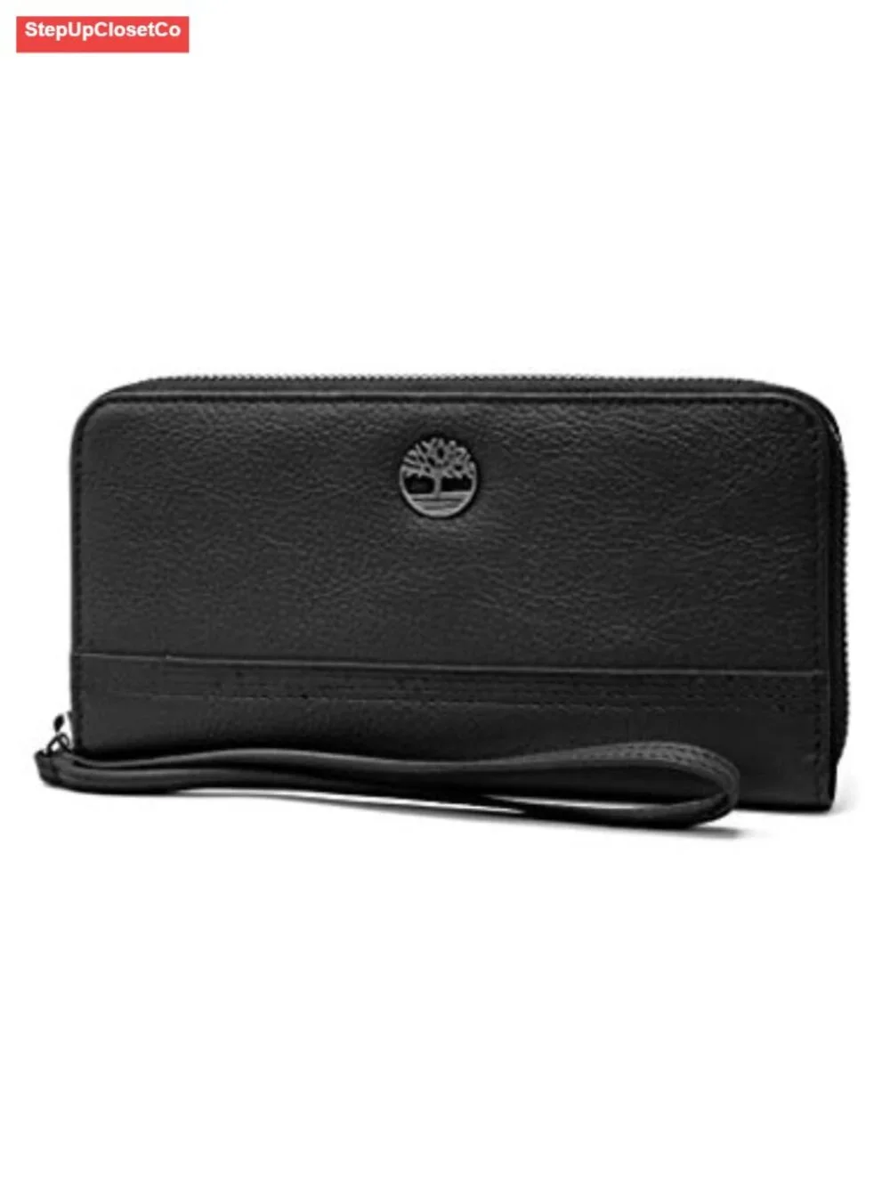 Genuine Leather RFID Wristlet Wallet with Strap